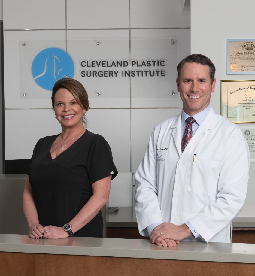 Dr. Leedy and Lisa Bauer